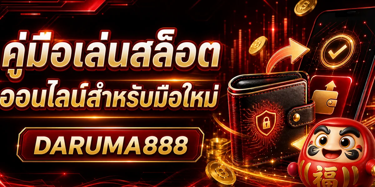 DARUMA888 คู่มือเล่นสล็อตออนไลน์สำหรับมือใหม่